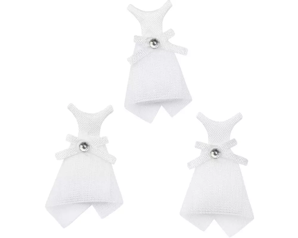 HobbyFun Streudeko Brautkleid 12 Stück