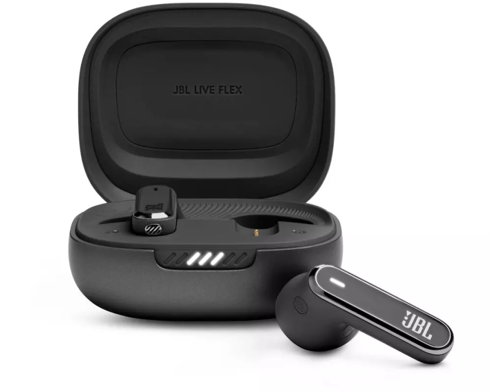 JBL True Wireless In-Ear-Kopfhörer LIVE FLEX Schwarz