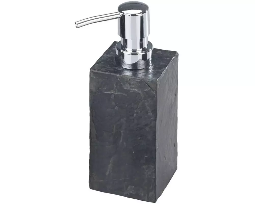 Wenko Seifenspender Slate Rock 250 ml, Anthrazit