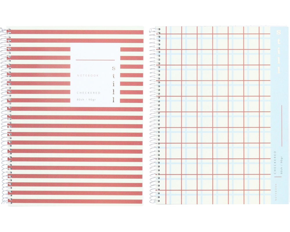 ANCOR Spiralbuch A4 Still 113372 quad. 90g 80 Bl.