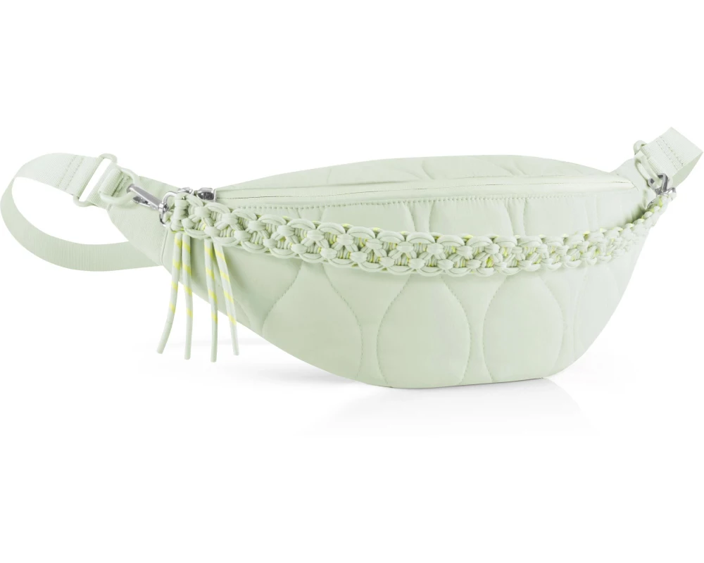 Reisenthel Bauchtasche City Beltbag Makramee Puffer Iced Matcha