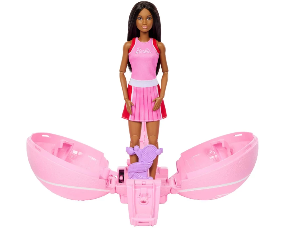 Barbie Barbie Team Barbie Roll & Reveal Tennisspielerin-Puppe