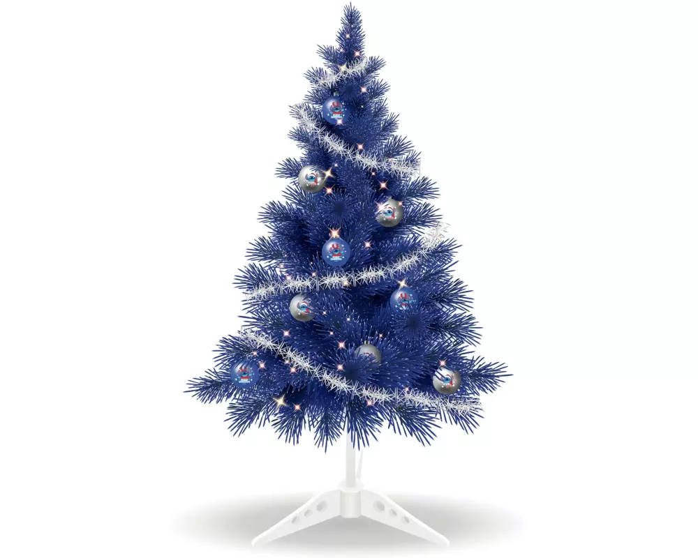 Arditex Weihnachtsbaum-Set Lilo and Stitch, 0.6 m Blau, 2 m LED
