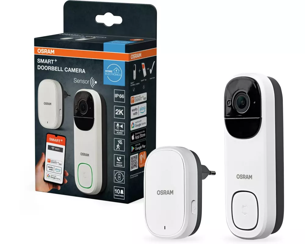 OSRAM SMART+ Outdoor Doorbell Weiss