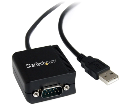 StarTech.com USB to Serial Adapter â€" Optical Isolation â€" USB Powered â€" FTDI USB to Serial Adapter â€" USB to RS232 Adapter Cable
