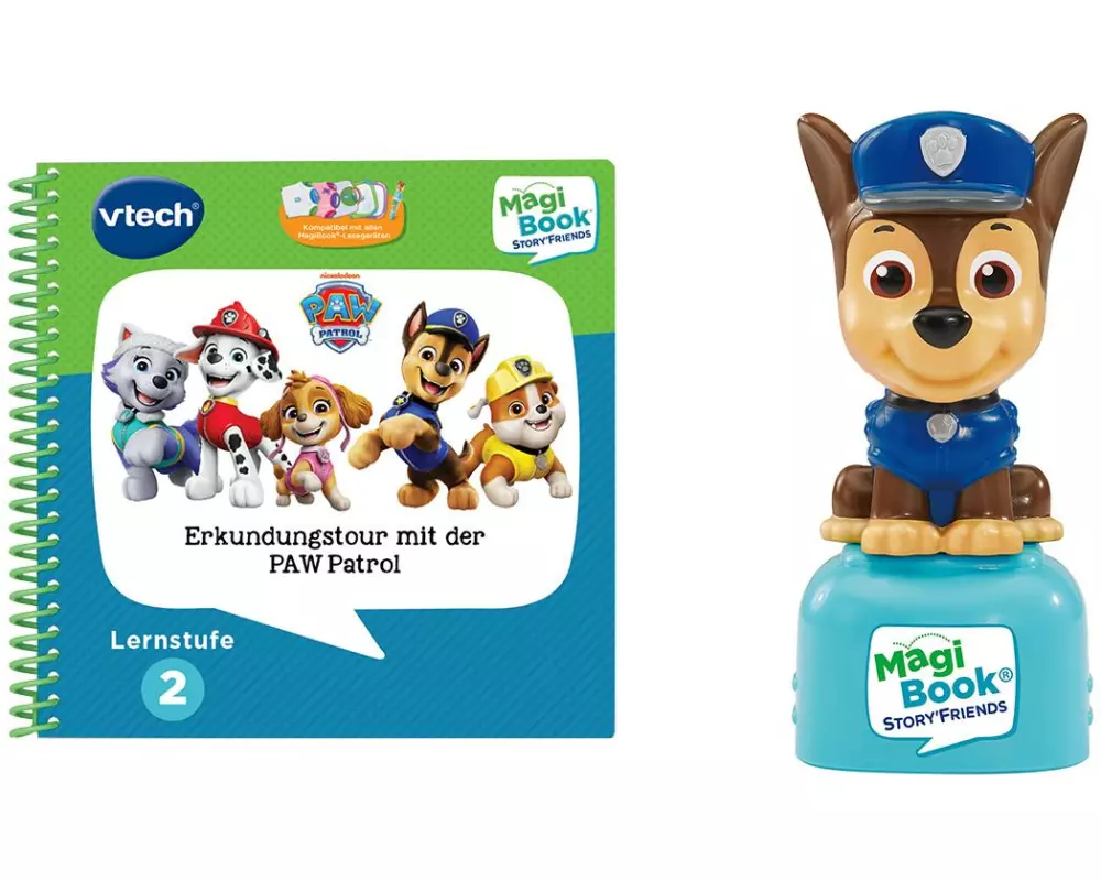 Vtech Lernstufe 2 - PAW Patrol inklusive Story'Friend Lernfigur