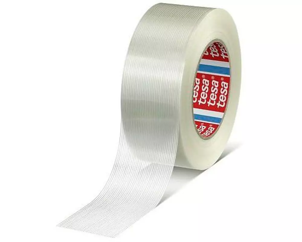 tesa Professional Glasfasergewebeband 48 mm x 45 m, Weiss