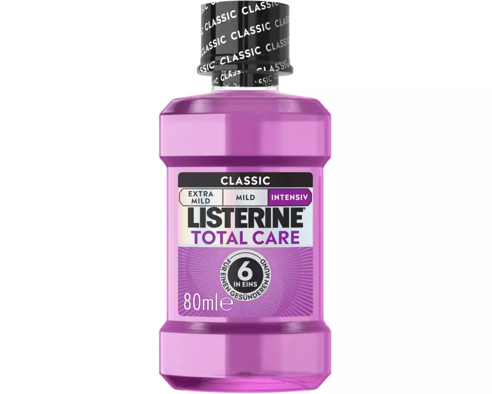 Listerine Mundspülung Total Care Zahn-Schutz, 80 ml