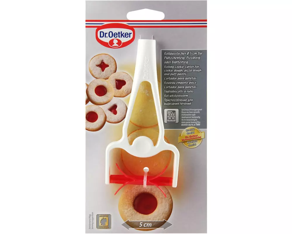Dr.Oetker Rollausstecher Kunststoff