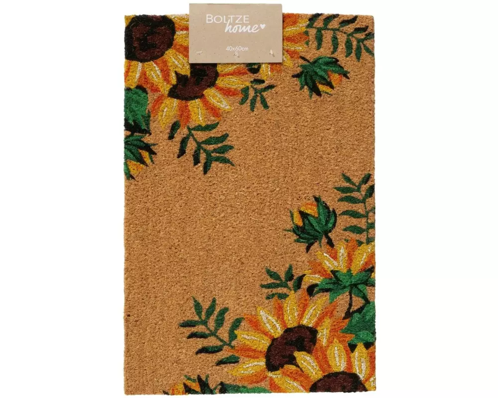 Boltze Fussmatte Sonnenblume 60 x 40 cm