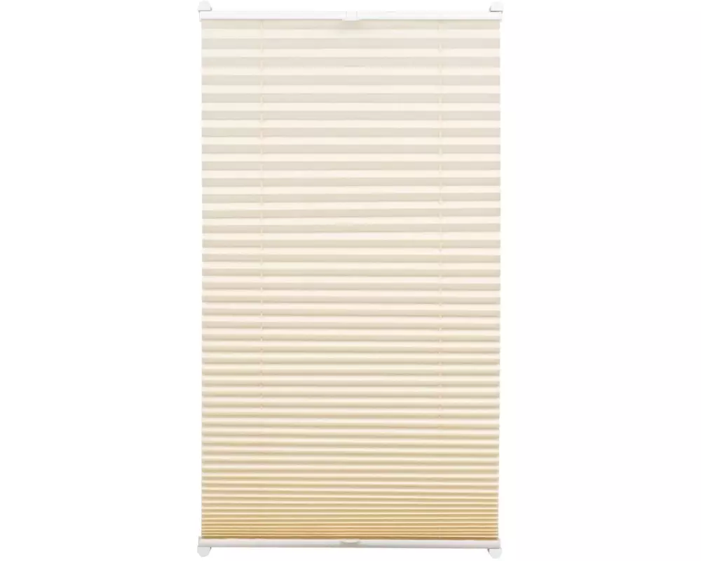 Gardinia Plissée Easyfix, blickdicht 45 x 130 cm, Elfenbein