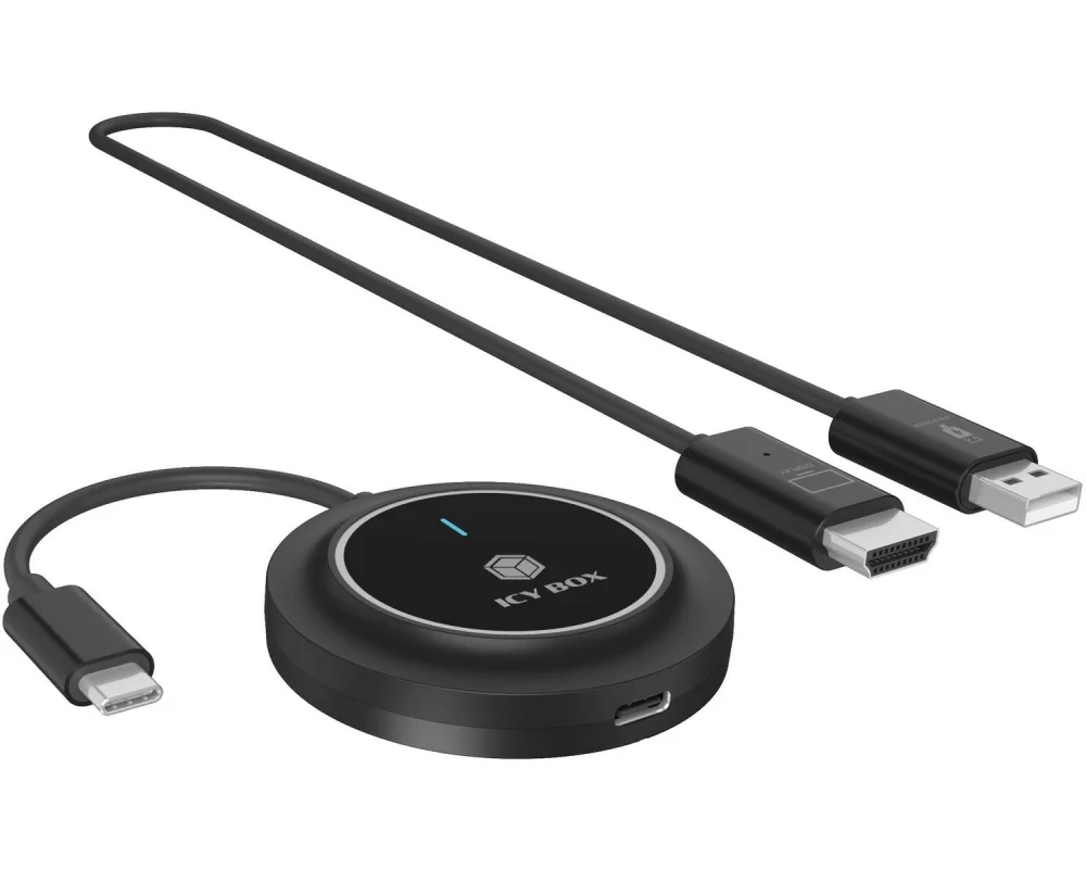 ICY BOX IB-WL101 HDMI, Power Delivery 100 W