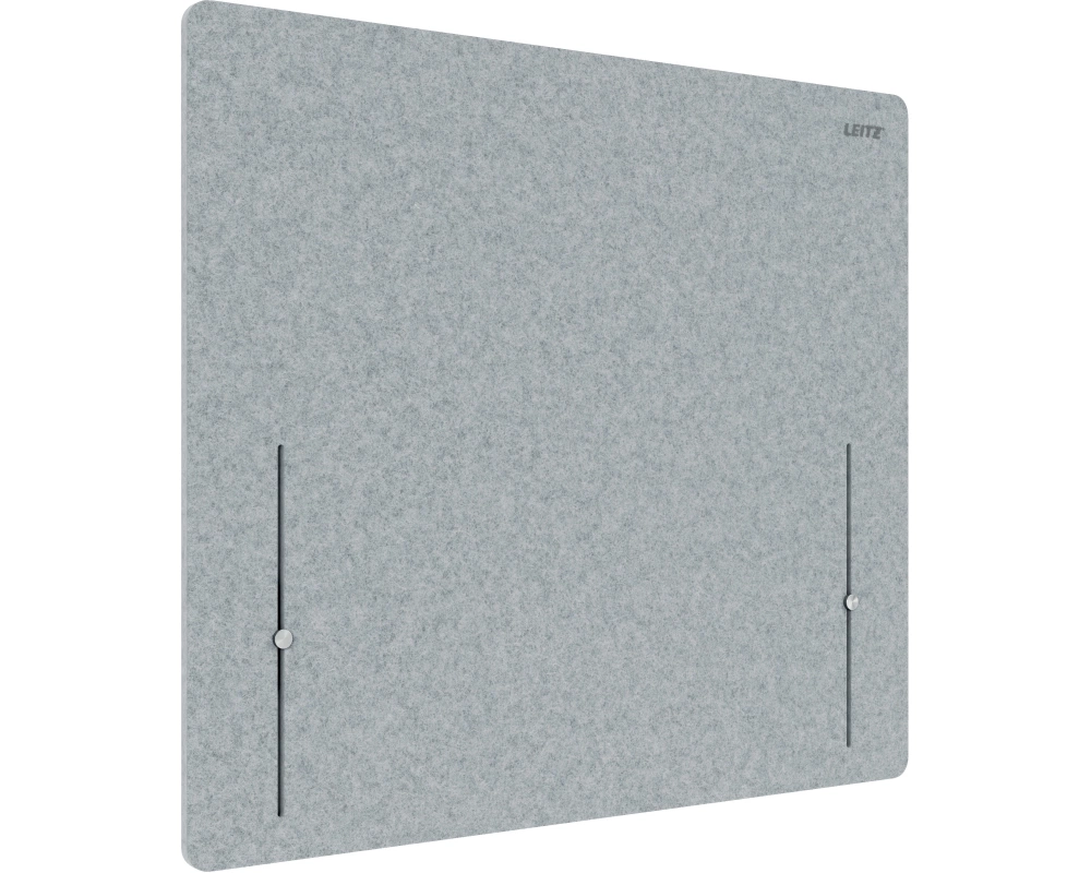 LEITZ Trennwand Leitz ERGO 80x70cm 6123-00-85 grau, höhenverstellbar