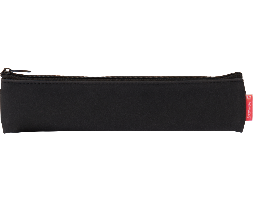 BRUNNEN Schlamper-Etui 104903590 schwarz mit Gummizug