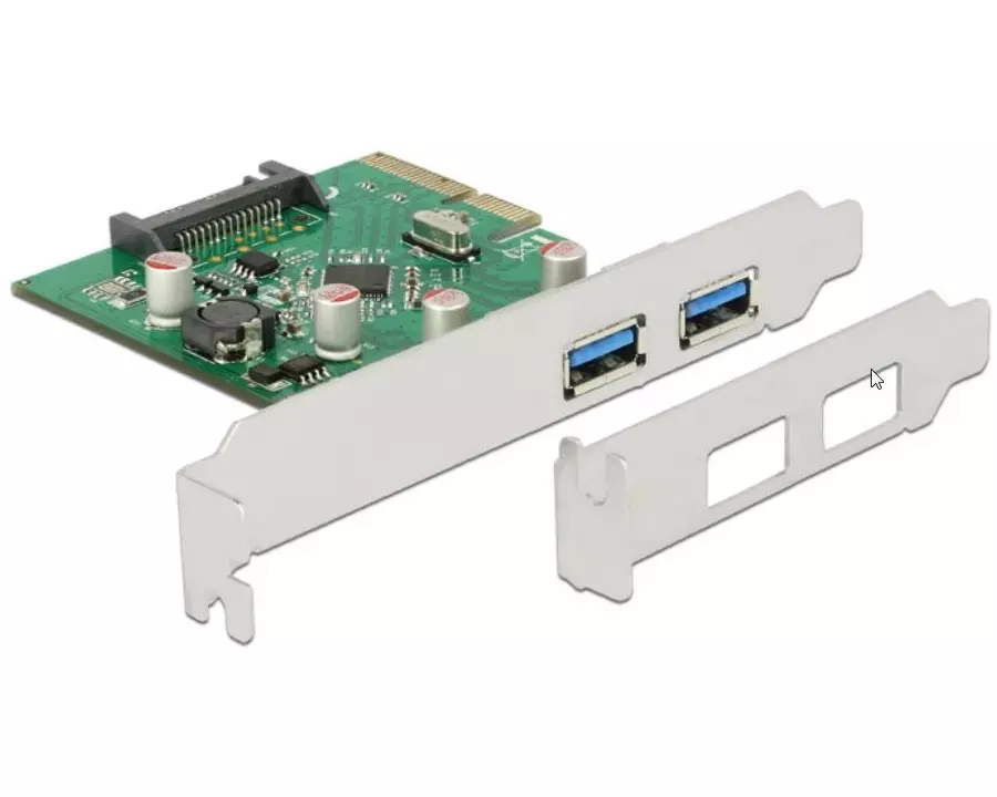 Delock PCI-Express-Karte 89554 USB 3.1 Gen2 - 2x USB-A