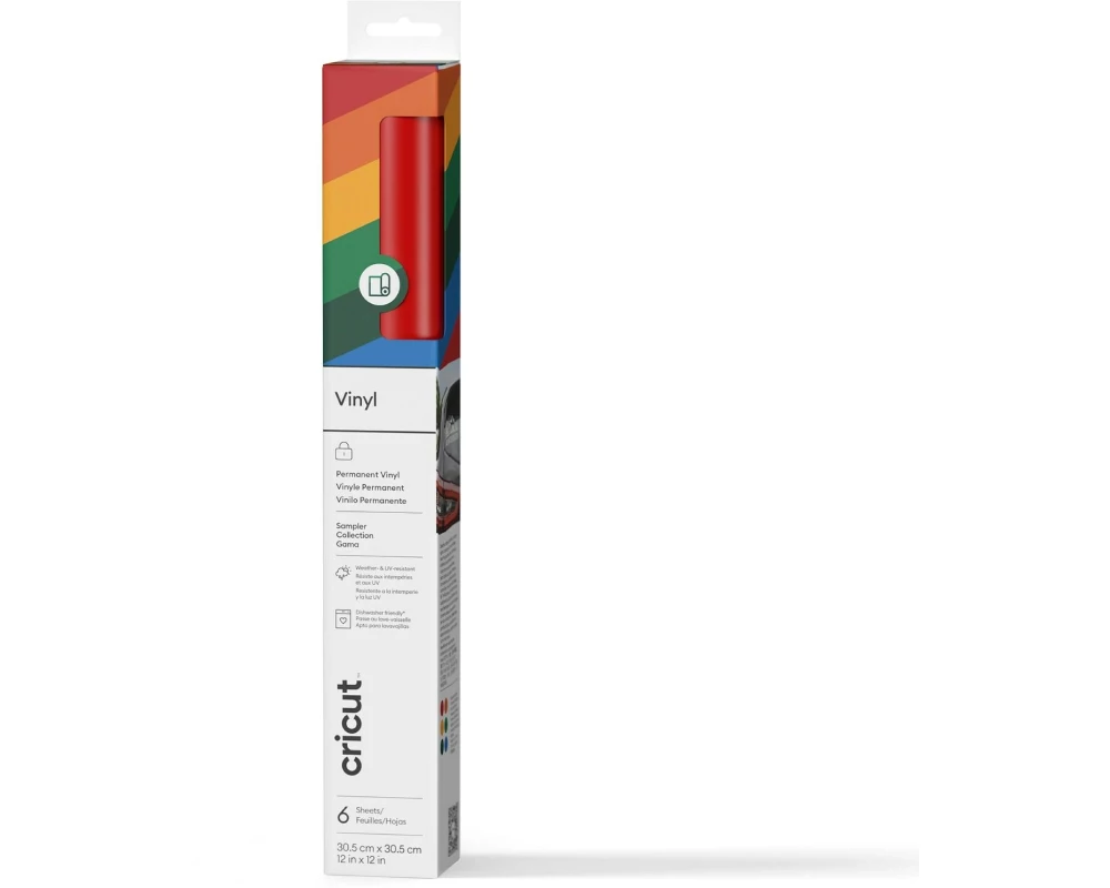 Cricut Vinylfolie Premium Set Permanent, 30.5 x 30.5 cm