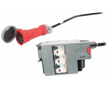 APC Power Dist. Mod. 3 Pole, 5 Wire, RCD, 16A, 30mA, IEC309, 1040CM