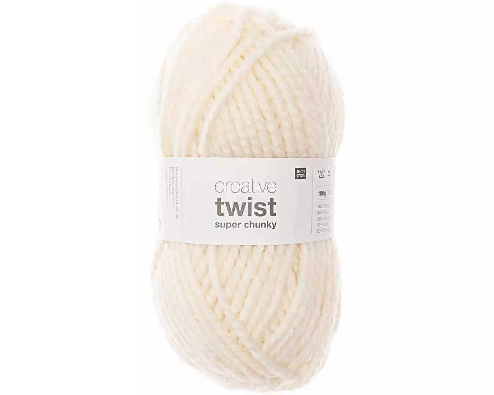 Rico Design Wolle Creative Twist Super Chunky 100 g Beige