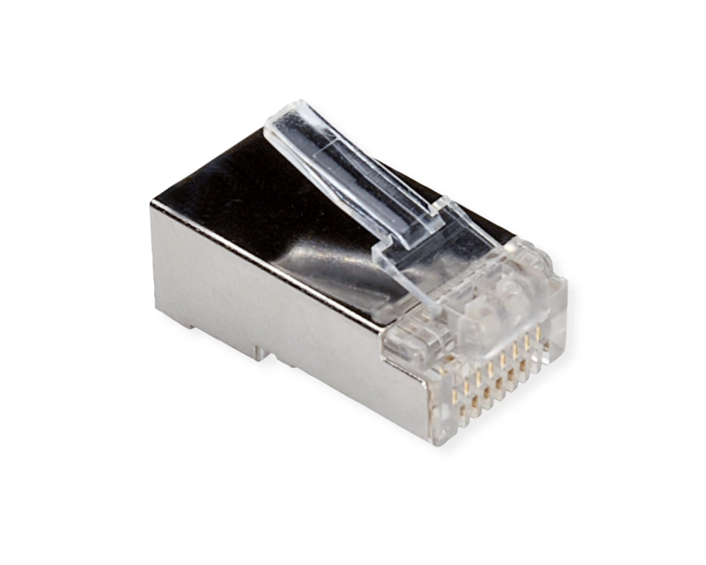 ROLINE Modular Plug geschirmt, Cat.6 (Class E), 10 Stck