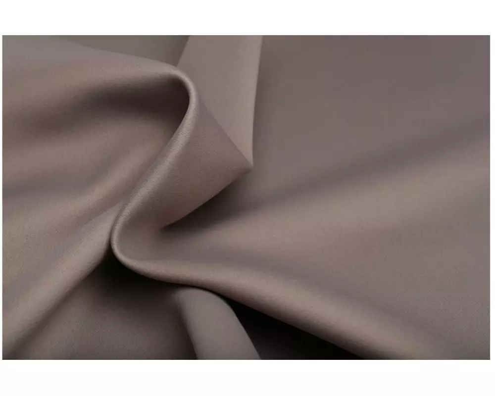 Hubatka Nachtvorhang mit Faltenband Braun 260 cm x 140 cm