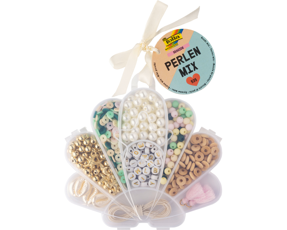 FOLIA Perlen Mix 32020 Seaside 535 Teile