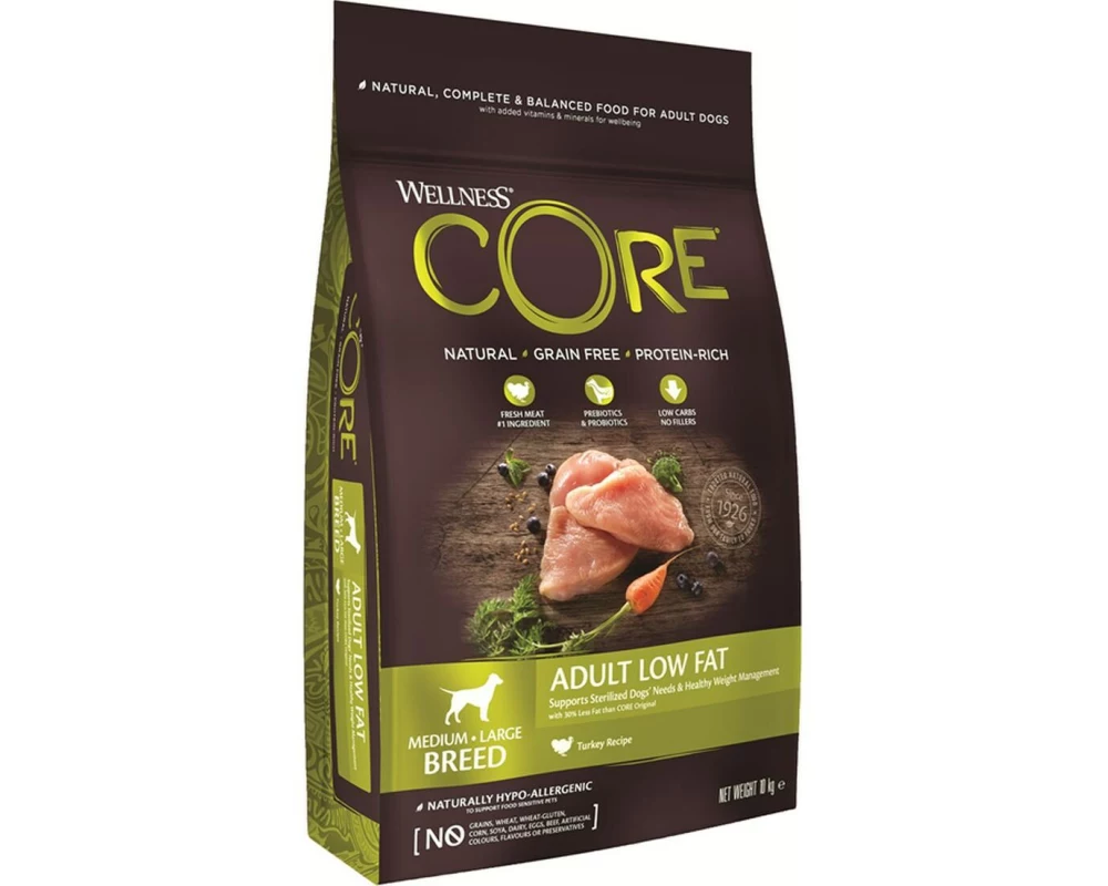 Wellness Core Medium-Large Breed Low Fat 10 kg