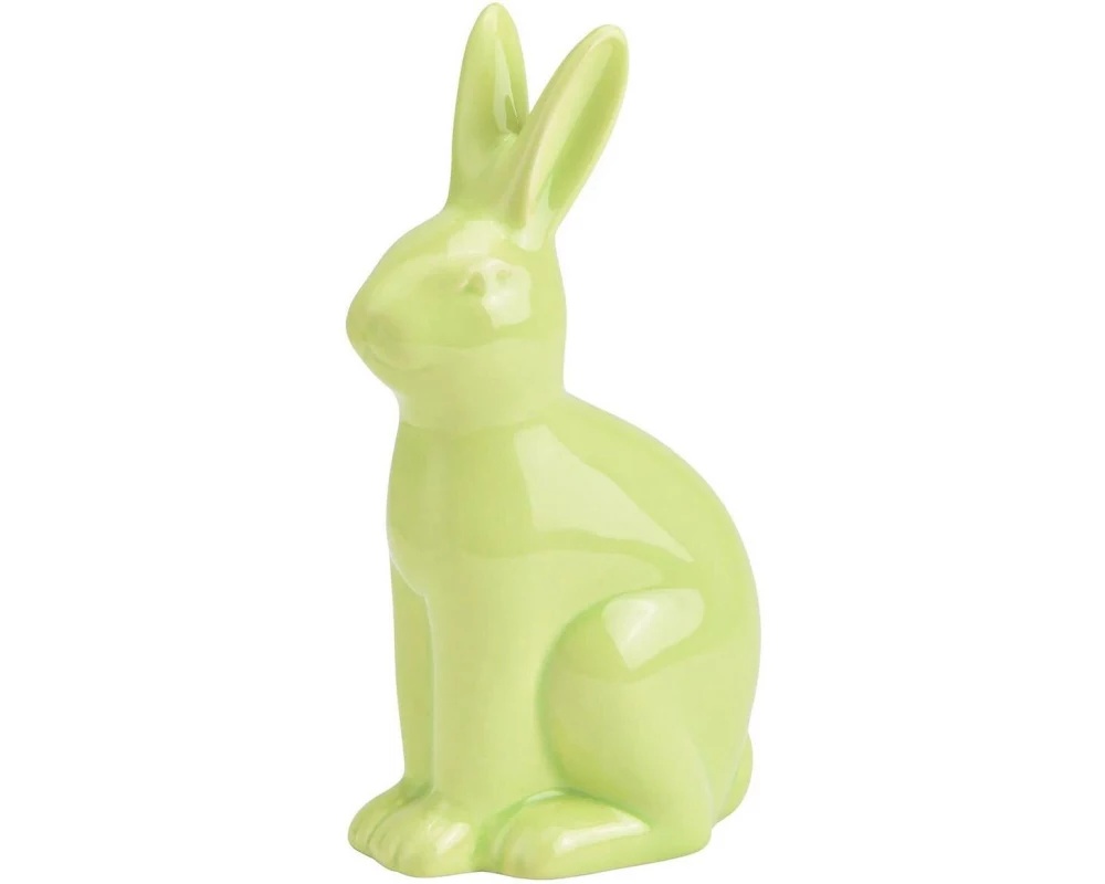 G. Wurm Aufsteller Hase 16 cm, Grün