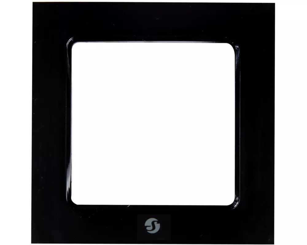 Shelly Wall Frame 1 für Shelly Wall Switch schwarz
