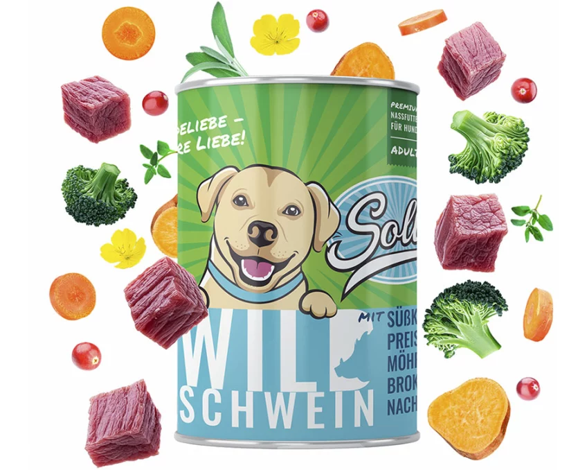 Solli's NF Hund Wildschwein 400g