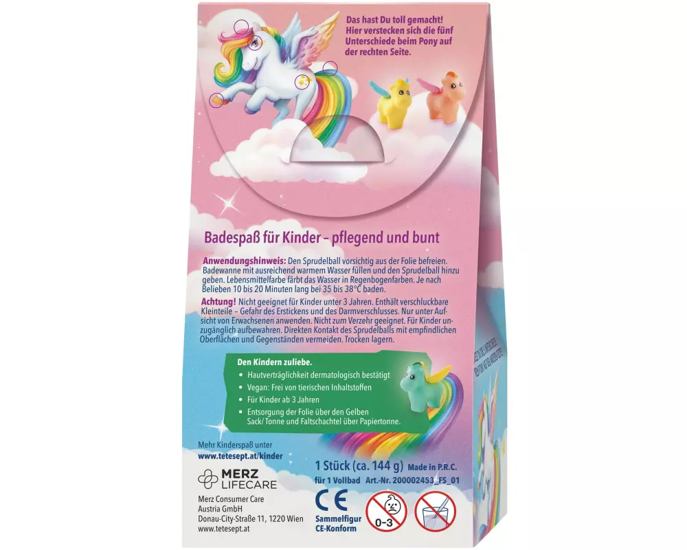 tetesept Kids Regenbogen Ponys 140 g