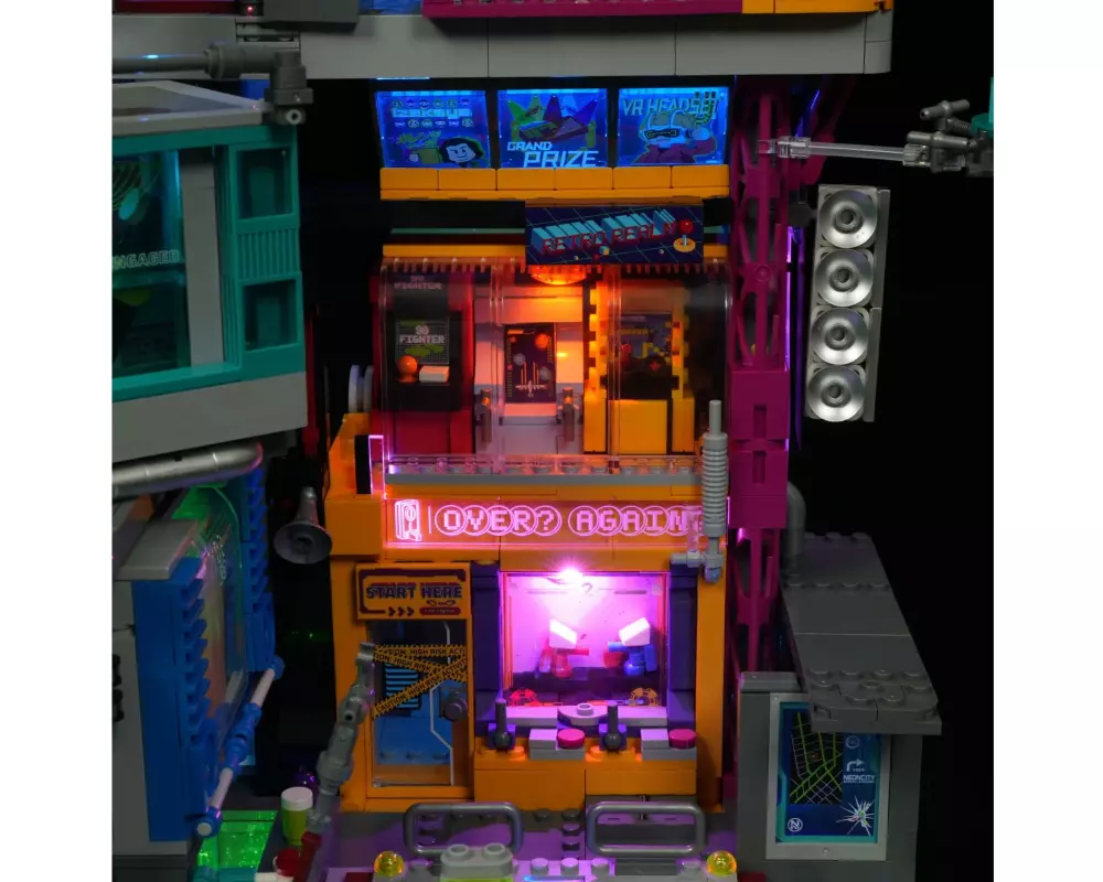 Lumibricks Game Stack Bausatz mit LED-Beleuchtung
