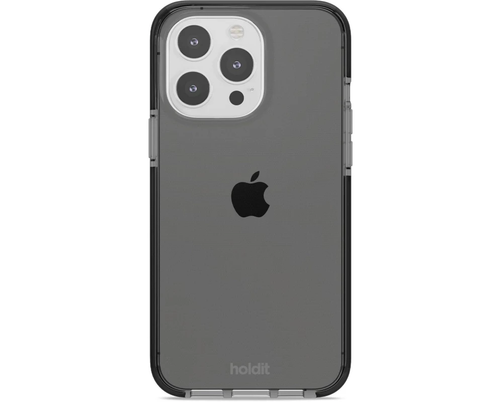 Holdit Back Cover Seethru iPhone 14 Pro Max Schwarz