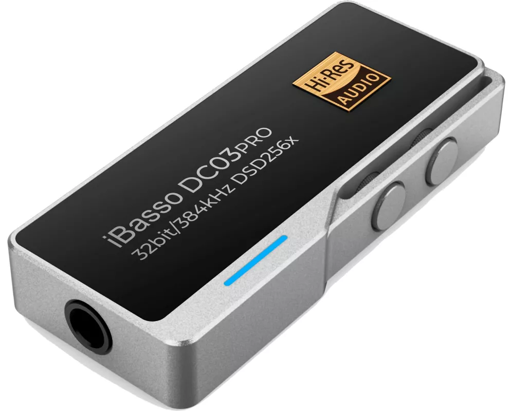 iBasso Kopfhörerverstärker & USB-DAC DC03Pro Silber