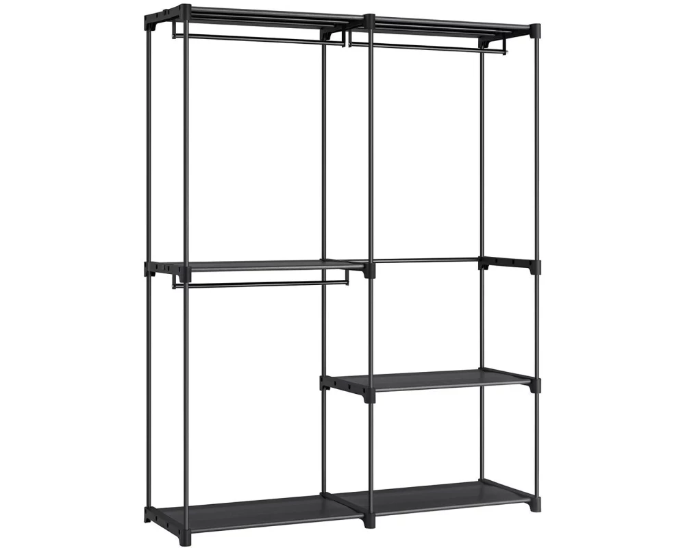 Songmics Garderobenständer Schwarz