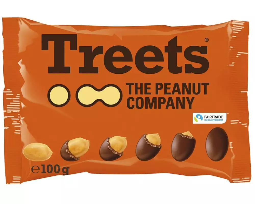 Treets Schokolade Treets Peanut 100 g