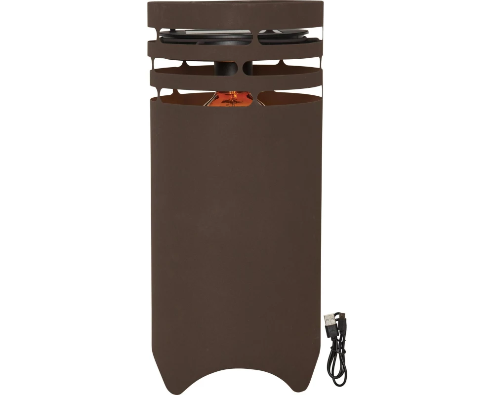 Star Trading Gartenlicht Solar Marron, 40 cm, Braun