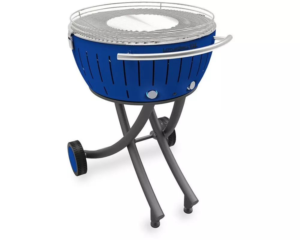 LotusGrill Holzkohlegrill XXL Tiefblau