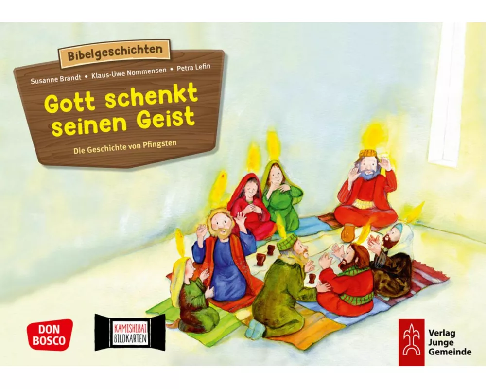 Gott schenkt seinen Geist - Die Geschichte von Pfingsten. Kamishibai Bildkartenset