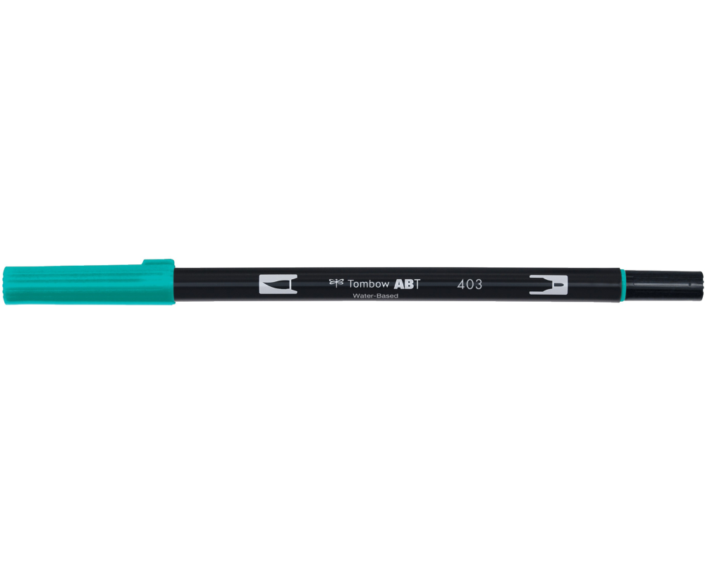 TOMBOW Dual Brush Pen ABT-403 bright blue