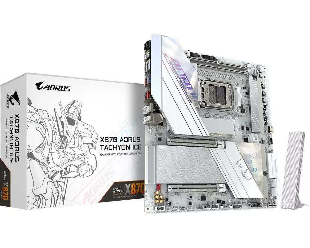 Gigabyte Mainboard X870 AORUS TACHYON ICE
