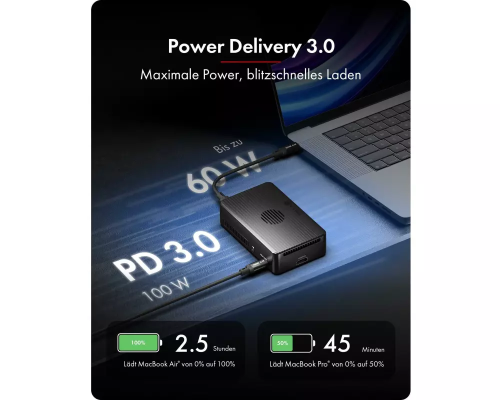 ICY BOX Dockingstation Heart RAID 2818 2-Bay RAID, für M.2 NVMe SSD