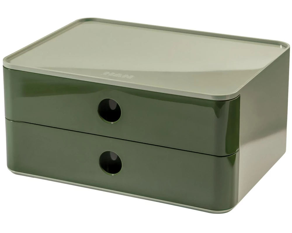 HAN Schubladenbox Allison Smart-Box Plus 2 Schubladen, Grün