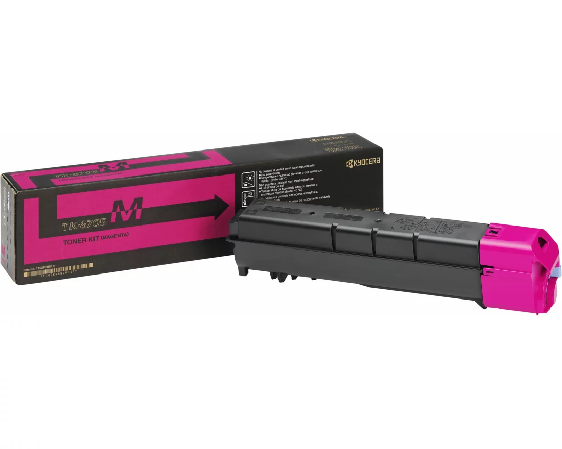 Kyocera TK-8705M Toner magenta for 30.000 pages