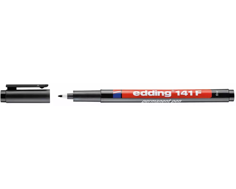 edding Permanent-Marker OHP F, 0.6 mm, Schwarz