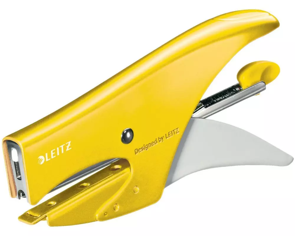 Leitz Heftzange Wow 15 Seiten, Gelb