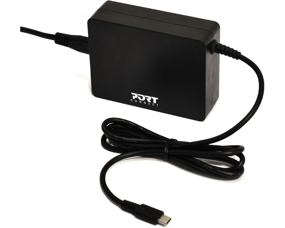 PORT PowerSupply 90W-Type C-EU 900098 black