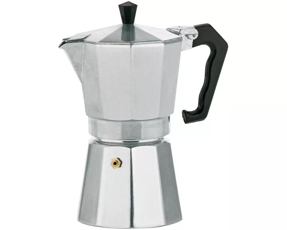 Kela Espressokocher Italia 6 Tassen, Silber