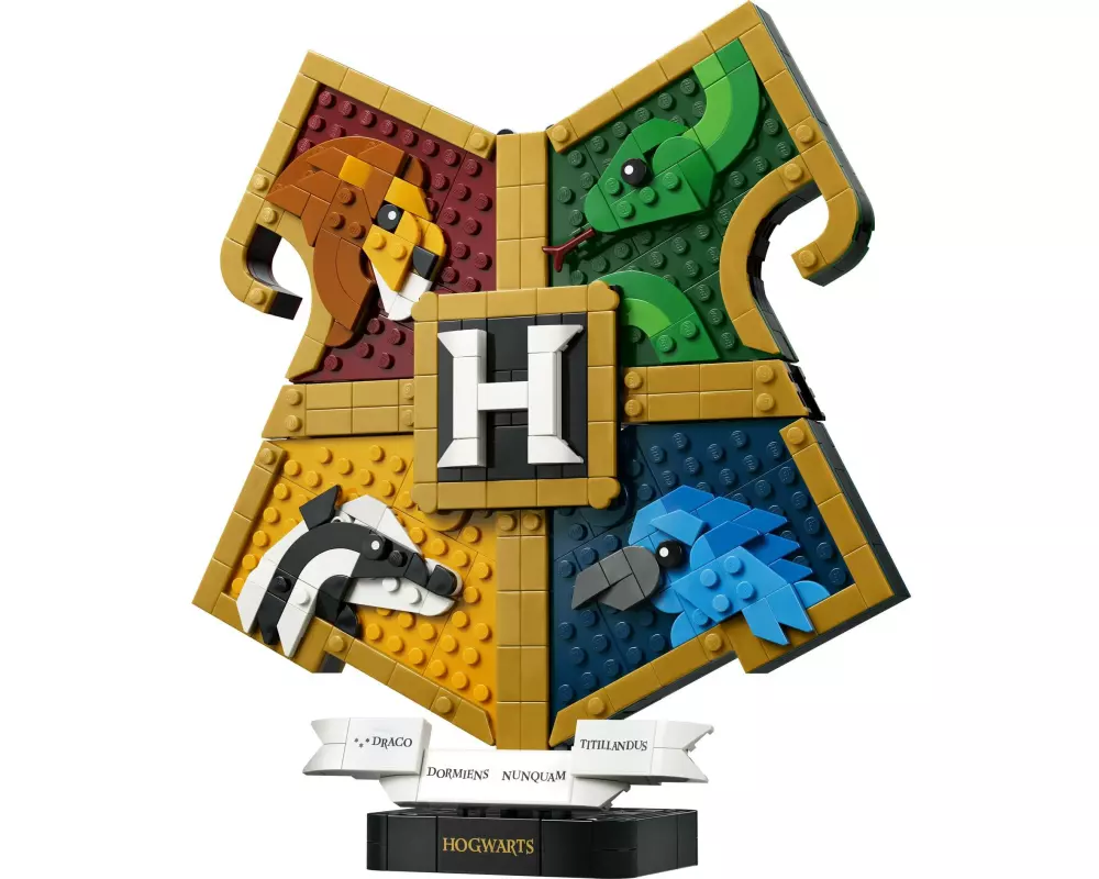 LEGO Harry Potter Hogwarts Hauswappen 76462