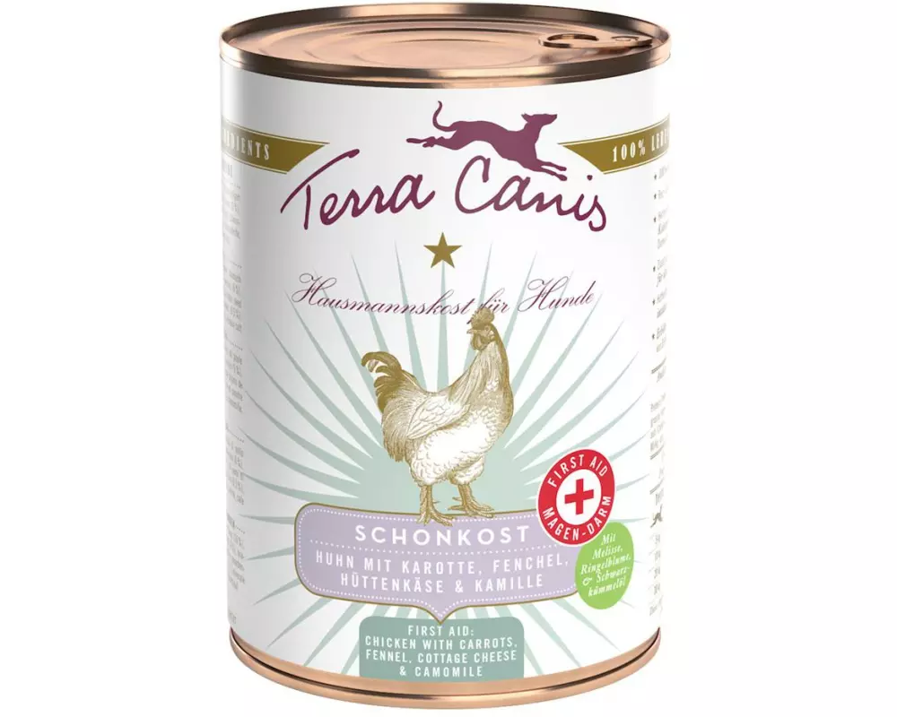 Terra Canis Nassfutter First Aid Magen-Darm-Schonkost, 400 g