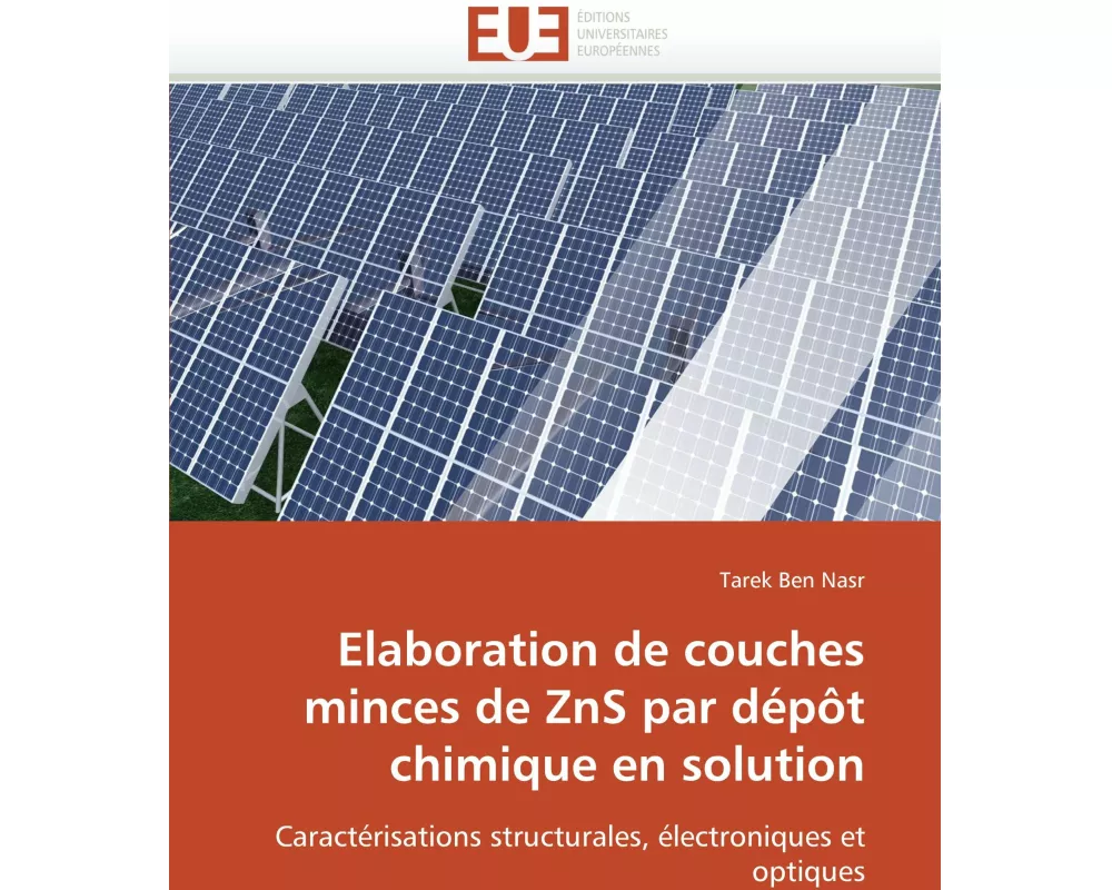 Elaboration de couches minces de ZnS par dépôt chimique en solution